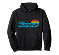 Outer Banks Obx Nc Palm Tree Sunset Hoodie - Custom Art Print for Adults - T-Shirt, Sweatshirt, Hoodie