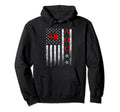 2028 Aoc President American Flag Faded Hoodie - Trendy Graphic Unisex - T-Shirt, Sweatshirt, Hoodie
