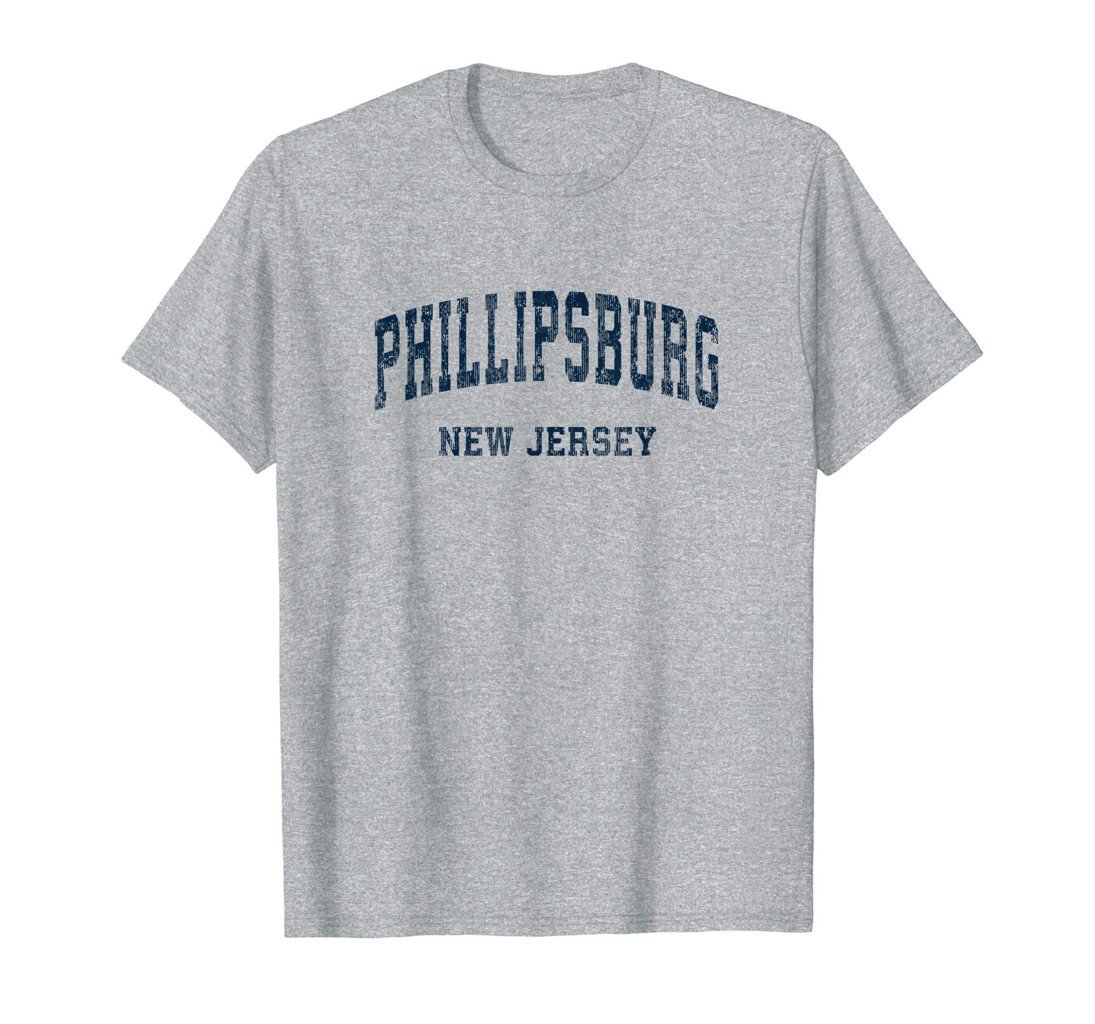 Phillipsburg New Jersey Nj Varsity T-Shirt - Fun Novelty Design for Adults - T-Shirt, Sweatshirt, Hoodie