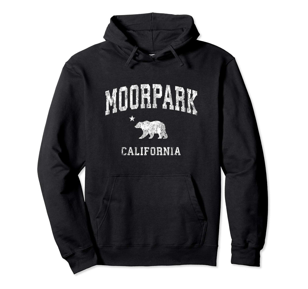 Moorpark California Ca Distressed Hoodie - Streetwear Style Men Women - T-Shirt, Sweatshirt, Hoodie