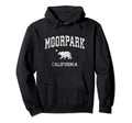 Moorpark California Ca Distressed Hoodie - Streetwear Style Men Women - T-Shirt, Sweatshirt, Hoodie