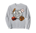 My Might Not Always Swing Funny Baseball Sweatshirt - Graphic Print Unisex - T-Shirt, Sweatshirt, Hoodie