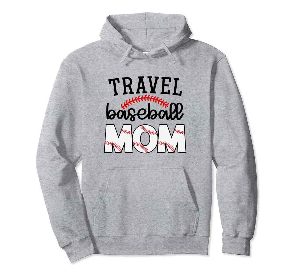 Travel Baseball Mom Sports Mom Hoodie - Custom Art Print for Adults - T-Shirt, Sweatshirt, Hoodie