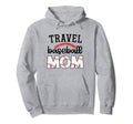 Travel Baseball Mom Sports Mom Hoodie - Custom Art Print for Adults - T-Shirt, Sweatshirt, Hoodie
