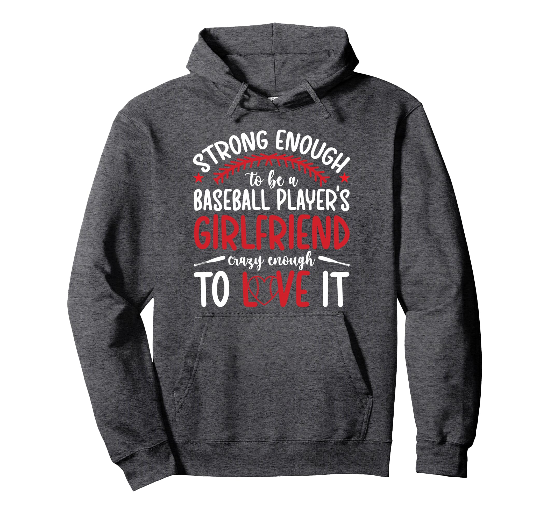 To Be Baseball Players Girlfriend Baseball Hoodie - Unique Graphic Unisex - T-Shirt, Sweatshirt, Hoodie
