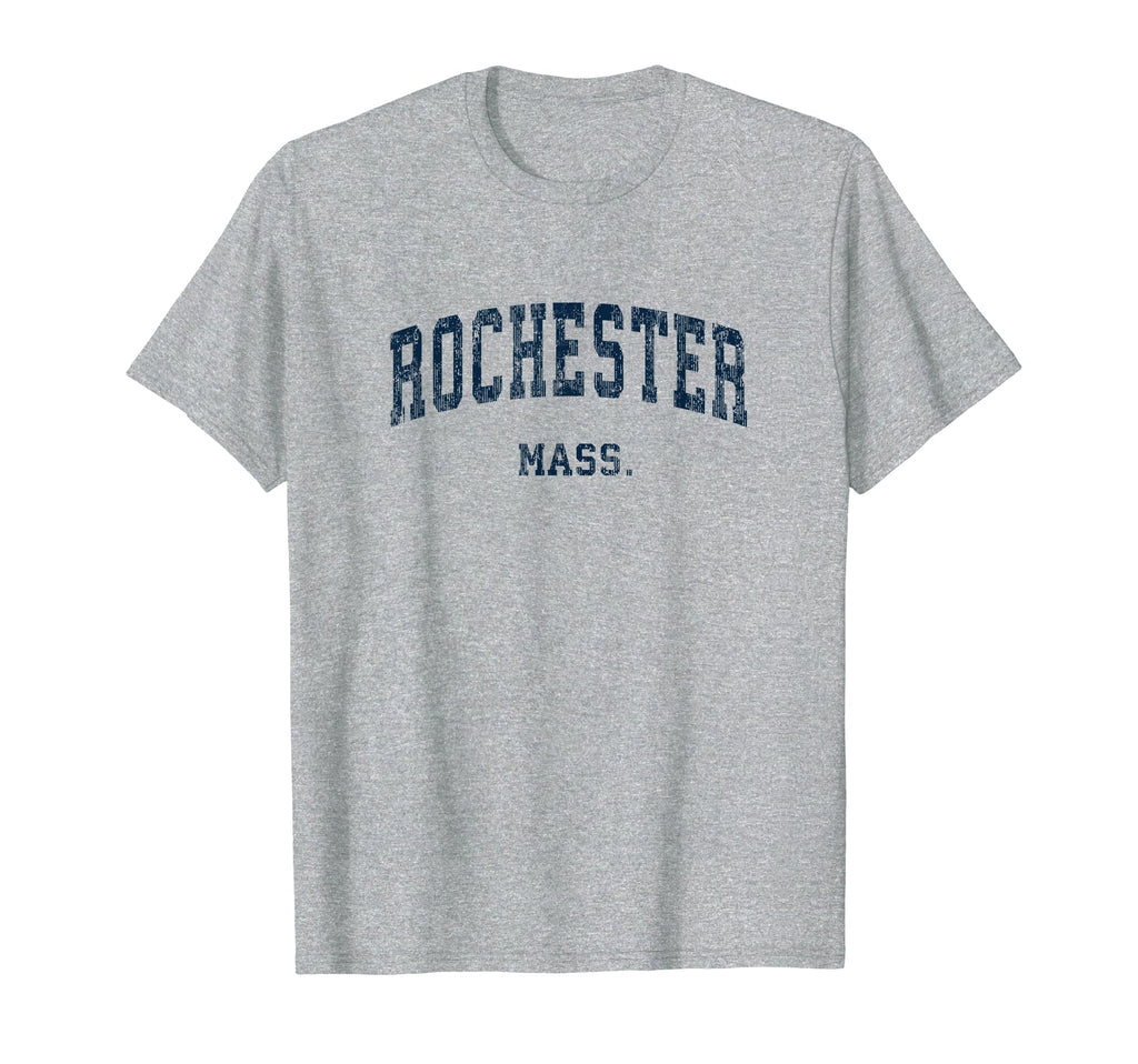 Rochester Massachusetts Ma Varsity T-Shirt - Fun Novelty Design Men Women - T-Shirt, Sweatshirt, Hoodie