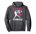 Yes I Throw Like Pitchers Funny Hoodie - Fun Novelty Design Unisex - T-Shirt, Sweatshirt, Hoodie
