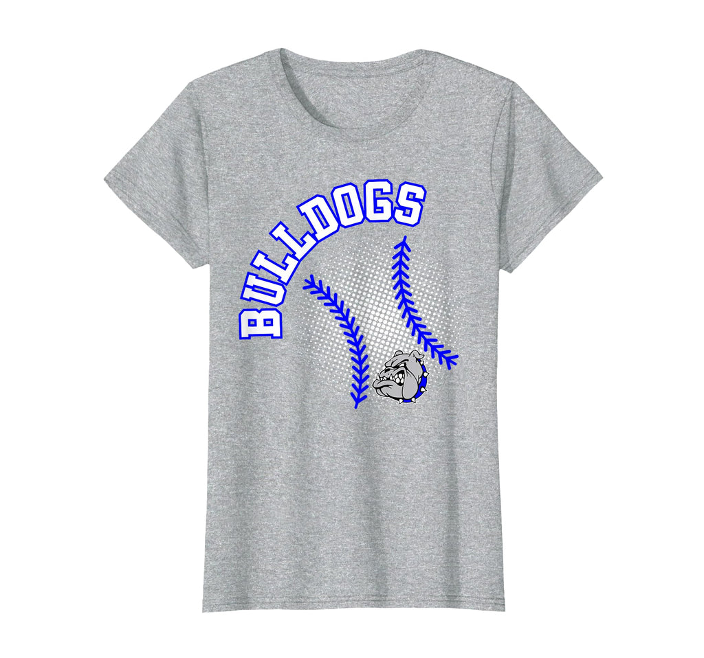 Bulldogs Baseball Blue Bulldogs T-Shirt - Minimalist Print for Adults - T-Shirt, Sweatshirt, Hoodie