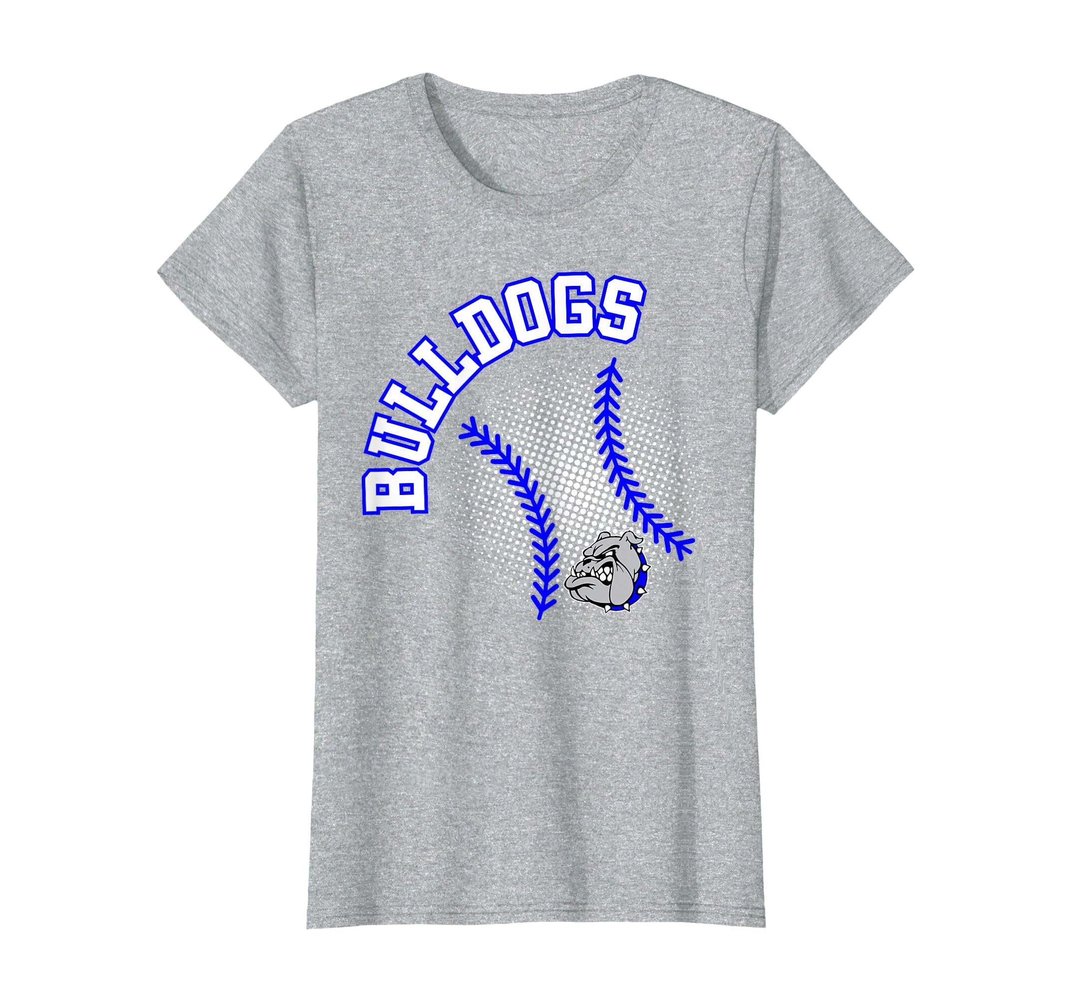 Bulldogs Baseball Blue Bulldogs T-Shirt - Minimalist Print for Adults - T-Shirt, Sweatshirt, Hoodie