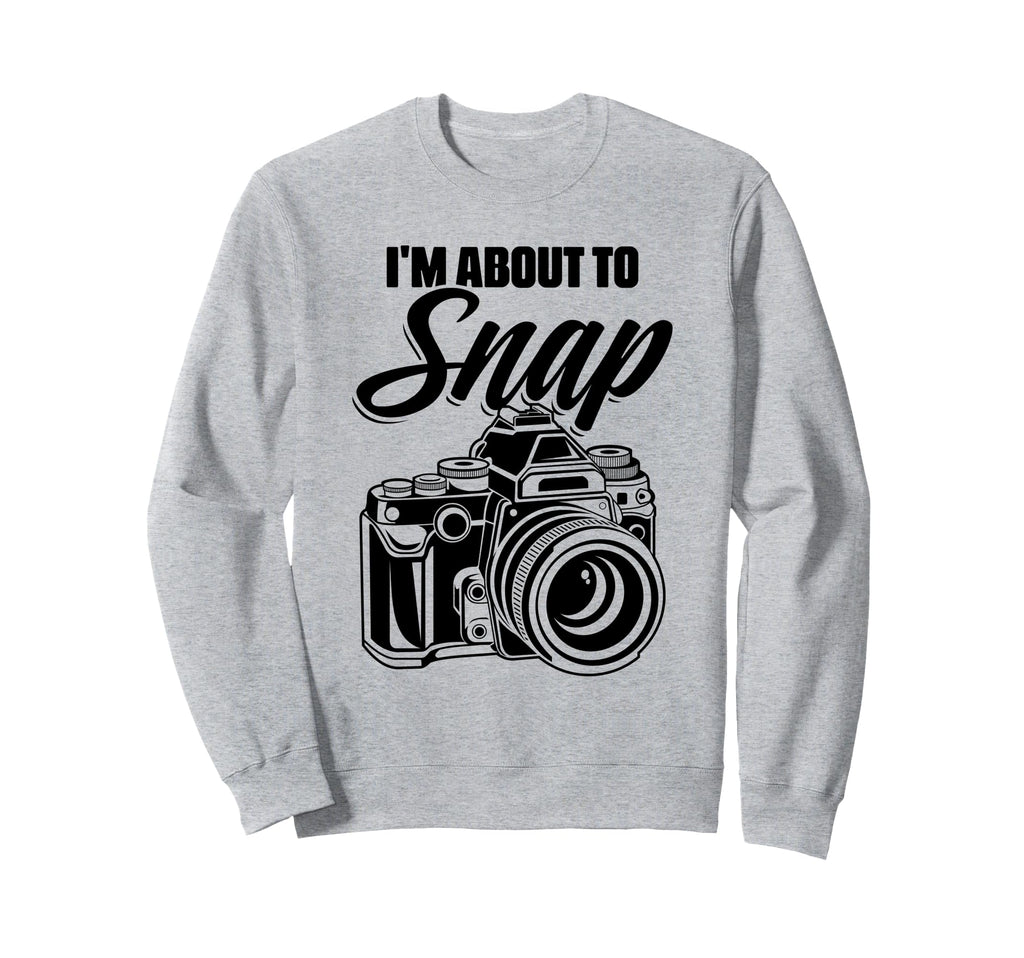 Camera Photographer Sweatshirt - Custom Art Print Men Women - T-Shirt, Sweatshirt, Hoodie