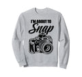 Camera Photographer Sweatshirt - Custom Art Print Men Women - T-Shirt, Sweatshirt, Hoodie