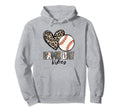 Baseball Game Day Vibes Baseball Mom Mama Hoodie - Graphic Print Men Women - T-Shirt, Sweatshirt, Hoodie