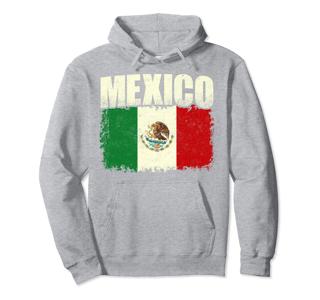 Patriotic Mexican Flag Pride Hoodie - Fun Novelty Design Men Women - T-Shirt, Sweatshirt, Hoodie