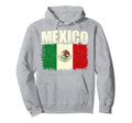 Patriotic Mexican Flag Pride Hoodie - Fun Novelty Design Men Women - T-Shirt, Sweatshirt, Hoodie