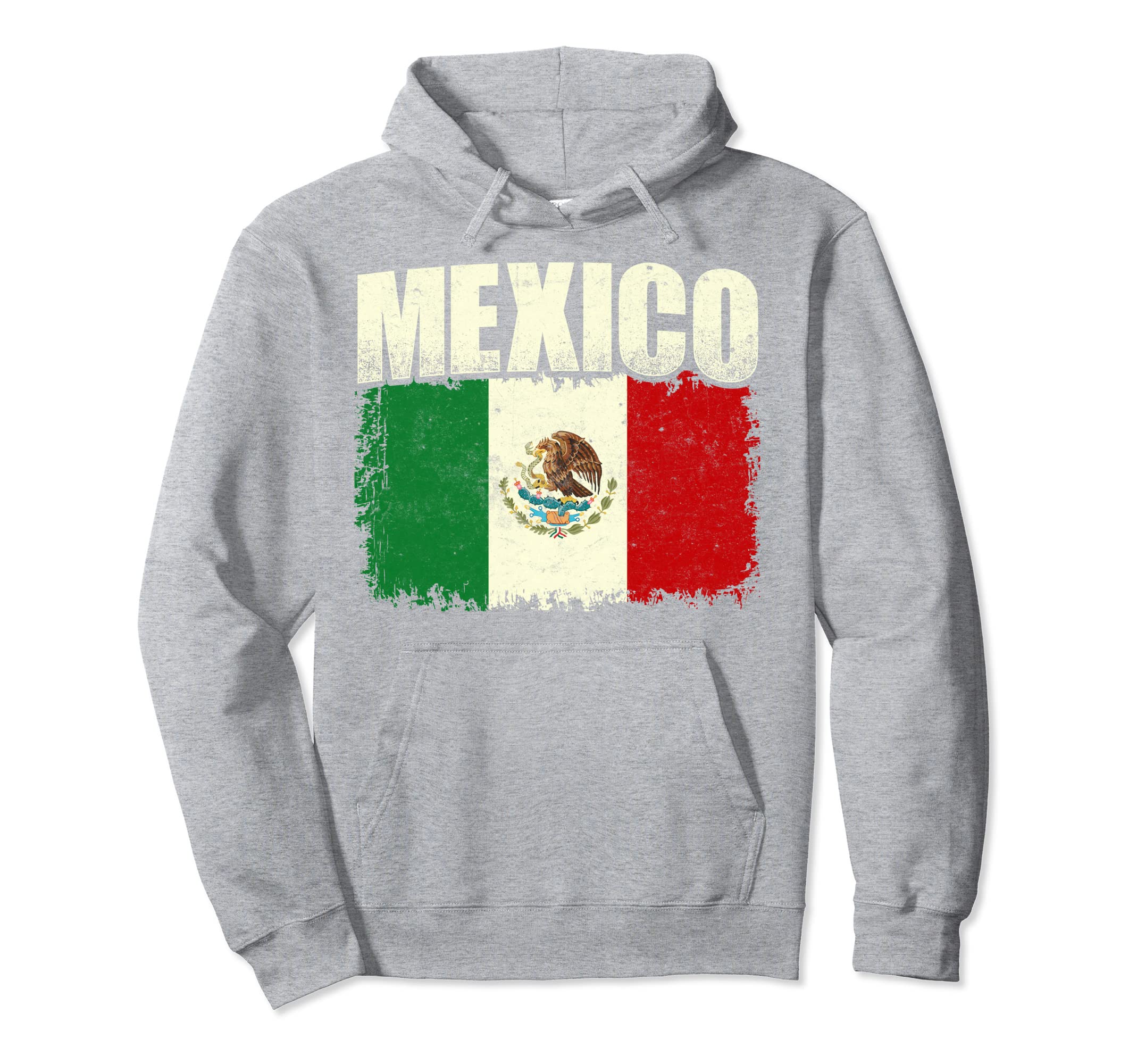 Patriotic Mexican Flag Pride Hoodie - Fun Novelty Design Men Women - T-Shirt, Sweatshirt, Hoodie