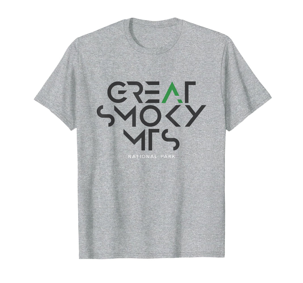 Great Smoky Mountains National Park T-Shirt - Minimalist Print for Adults - T-Shirt, Sweatshirt, Hoodie