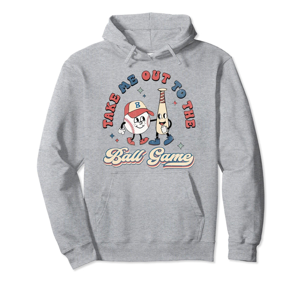 Take Me Out To Ball Game Baseball Hoodie - Custom Art Print Men Women - T-Shirt, Sweatshirt, Hoodie