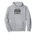 Baseball Busy Raising Ballers Baseball Hoodie - Graphic Print Men Women - T-Shirt, Sweatshirt, Hoodie