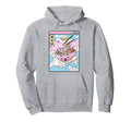 Surfing Ramen Bowl Japanese Waves Anime Hoodie - Aesthetic Graphic Unisex - T-Shirt, Sweatshirt, Hoodie