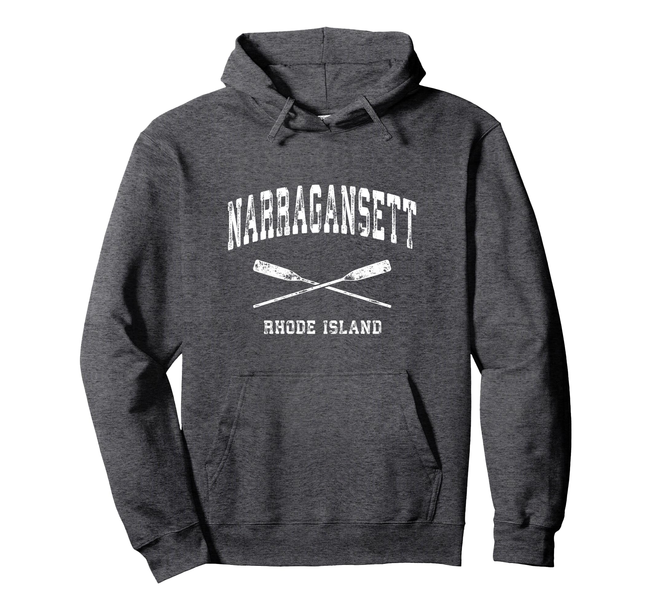 Narragansett Rhode Island Nautical Hoodie - Trendy Graphic for Adults - T-Shirt, Sweatshirt, Hoodie