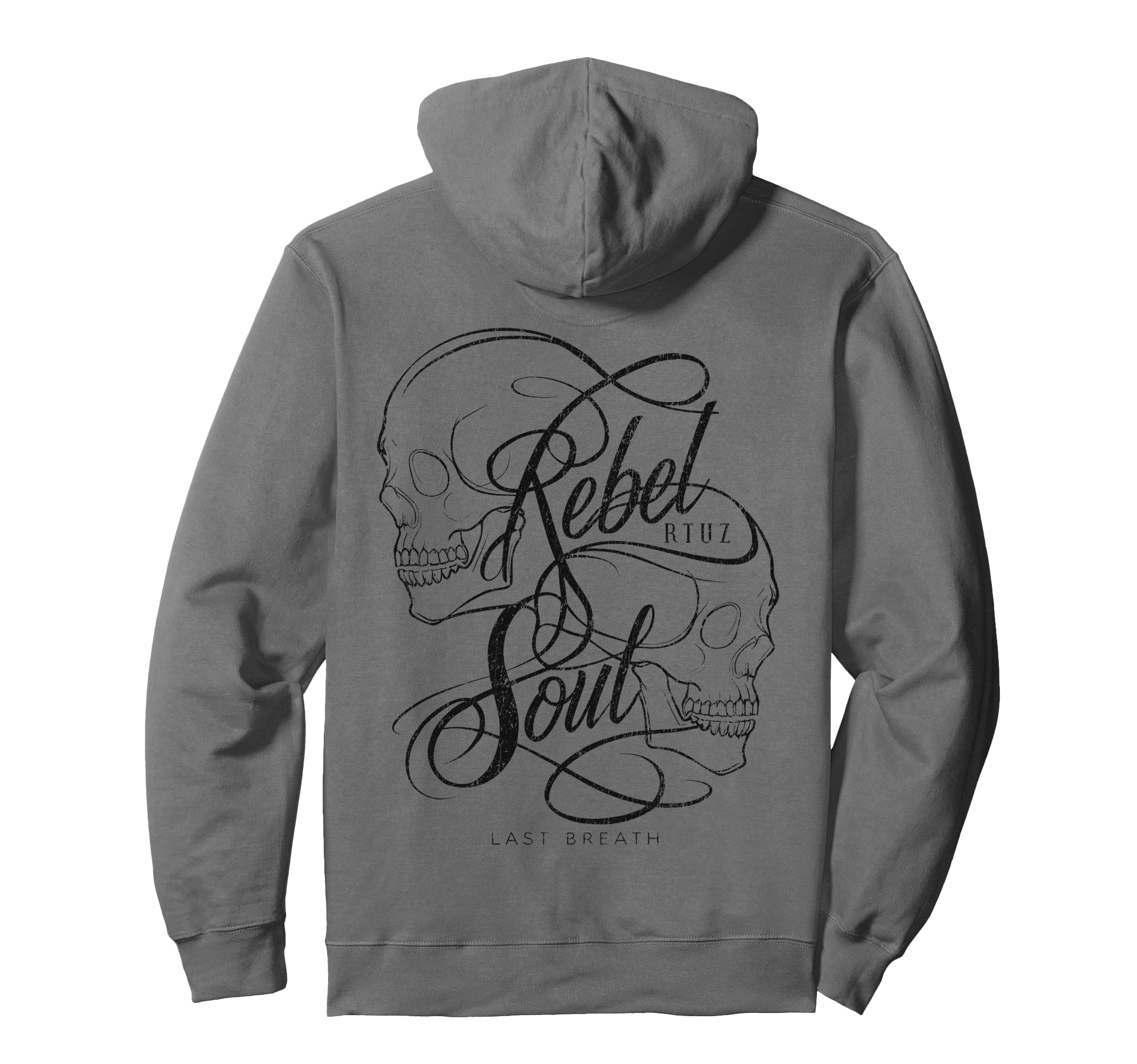 Back Y2K Streetwear Skull Hoodie - Trendy Graphic for Adults - T-Shirt, Sweatshirt, Hoodie