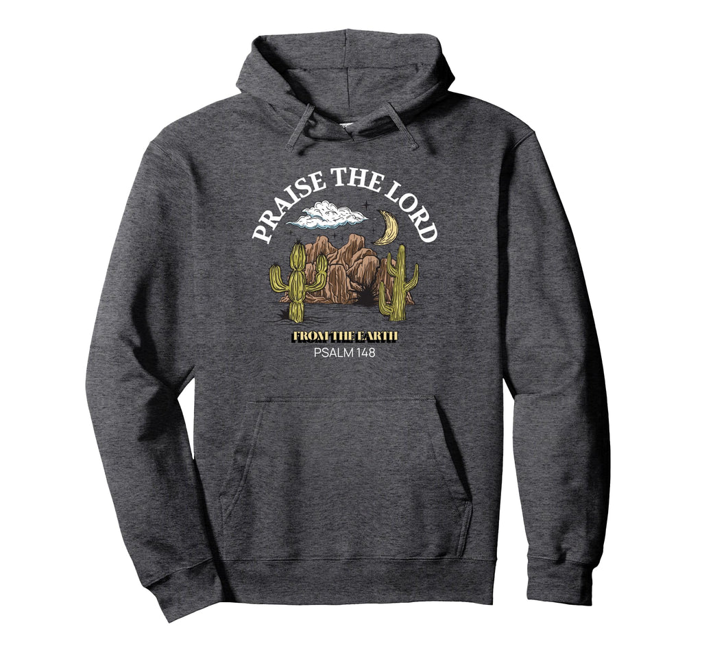 Boho Christian Camping Psalm Bible Hoodie - Novelty Apparel Men Women - T-Shirt, Sweatshirt, Hoodie
