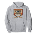 80S Old School Pirate Audio Cassette Hoodie - Trendy Graphic for Adults - T-Shirt, Sweatshirt, Hoodie