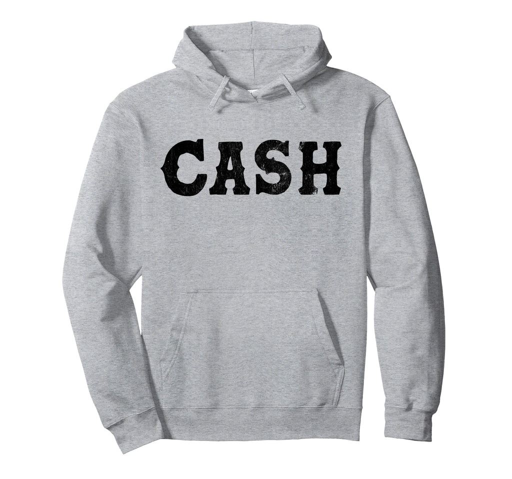 Cash Country Music Lovers Outlaw Hoodie - Minimalist Print Men Women - T-Shirt, Sweatshirt, Hoodie