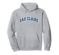 Eau Claire Wisconsin Varsity Hoodie - Minimalist Print for Adults - T-Shirt, Sweatshirt, Hoodie