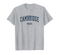 Cambridge Massachusetts Ma Varsity Sports T-Shirt - Unique Graphic Unisex - T-Shirt, Sweatshirt, Hoodie
