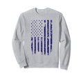Distressed American Flag Sweatshirt - Unique Graphic for Adults - T-Shirt, Sweatshirt, Hoodie