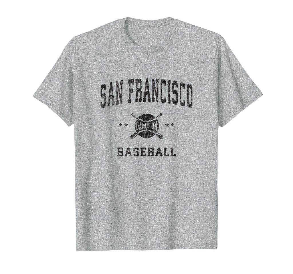 San Francisco Sf Baseball Throwback T-Shirt - Graphic Print for Adults - T-Shirt, Sweatshirt, Hoodie