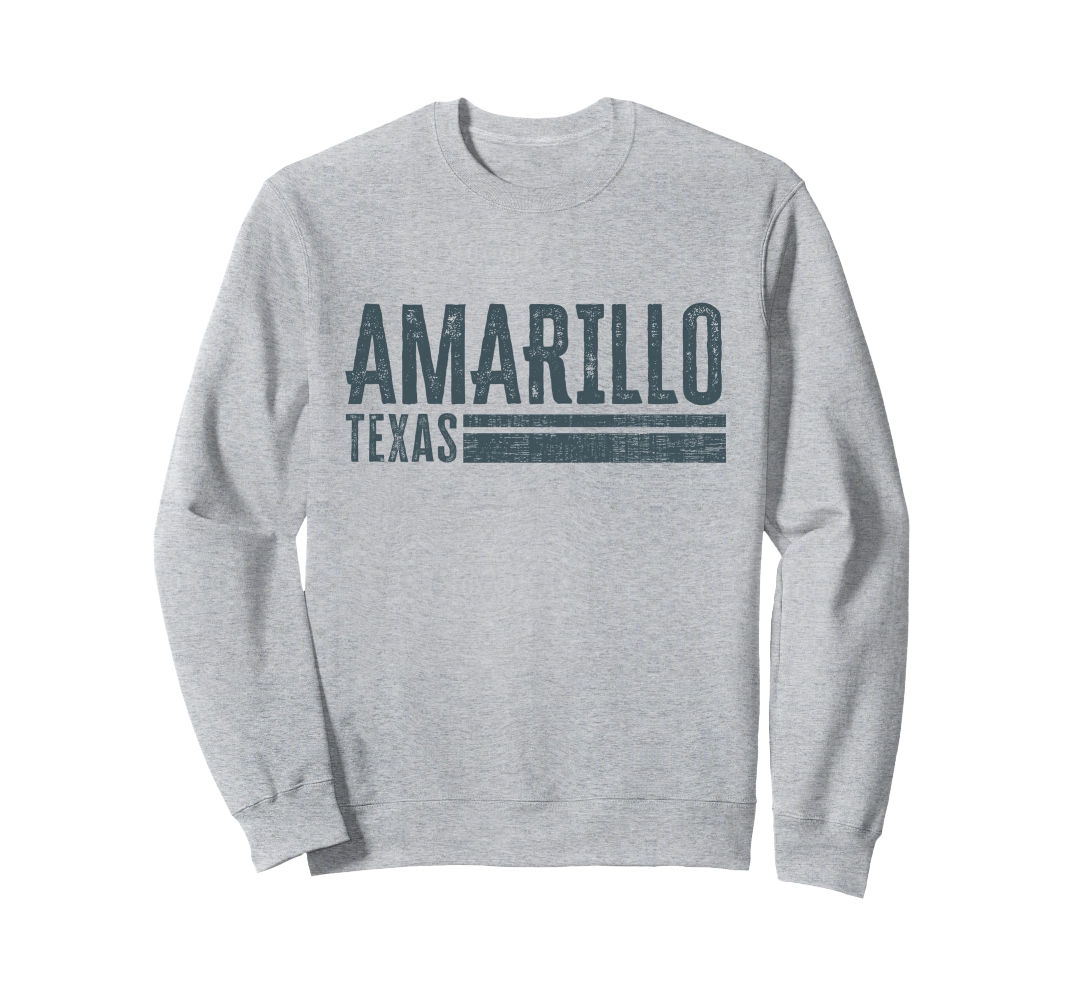Amarillo Texas Distressed Sweatshirt - Unique Graphic for Adults - T-Shirt, Sweatshirt, Hoodie