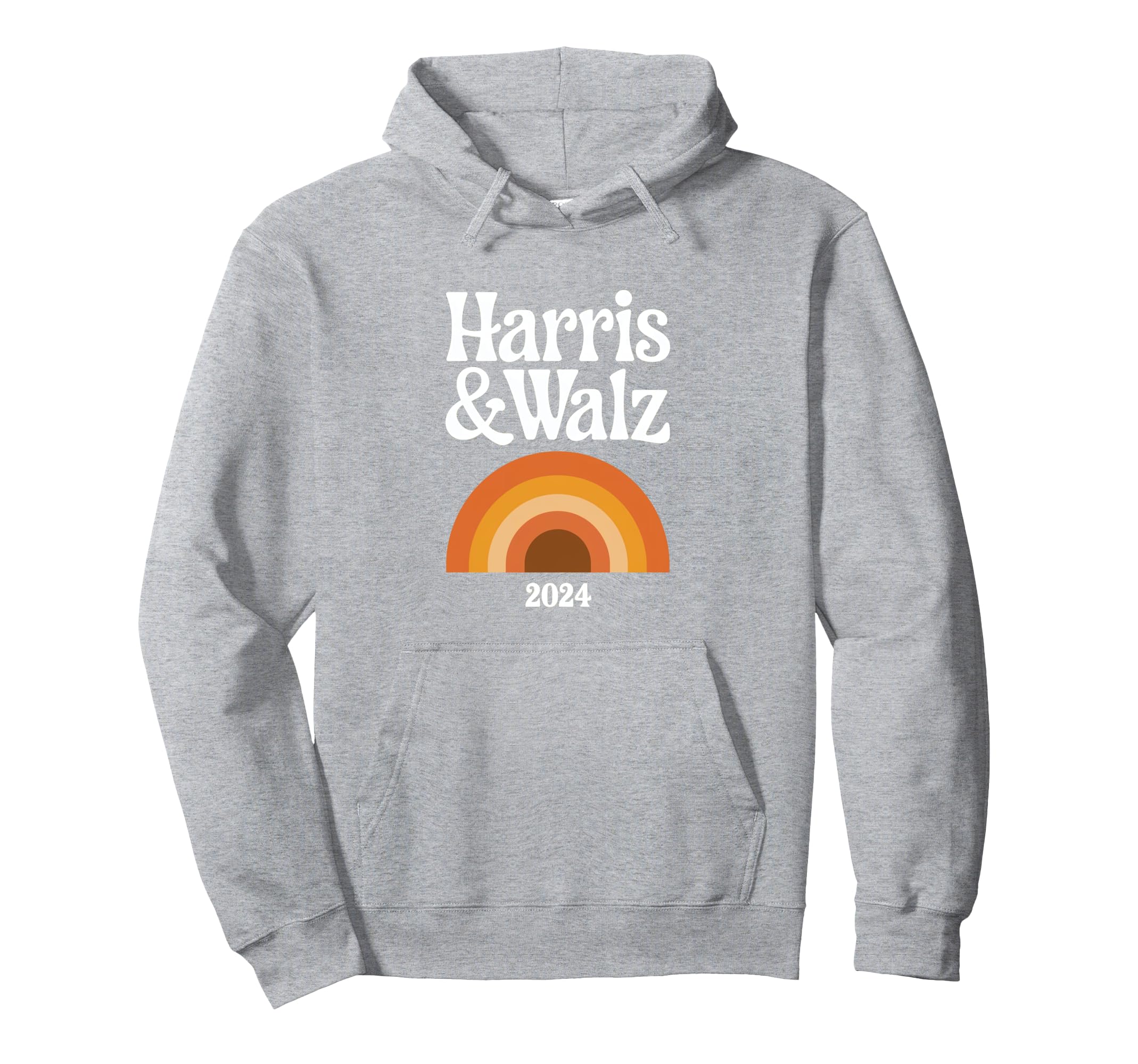 Harris Walz Harris Walz Rainbow Boho Hoodie - Streetwear Style Unisex - T-Shirt, Sweatshirt, Hoodie