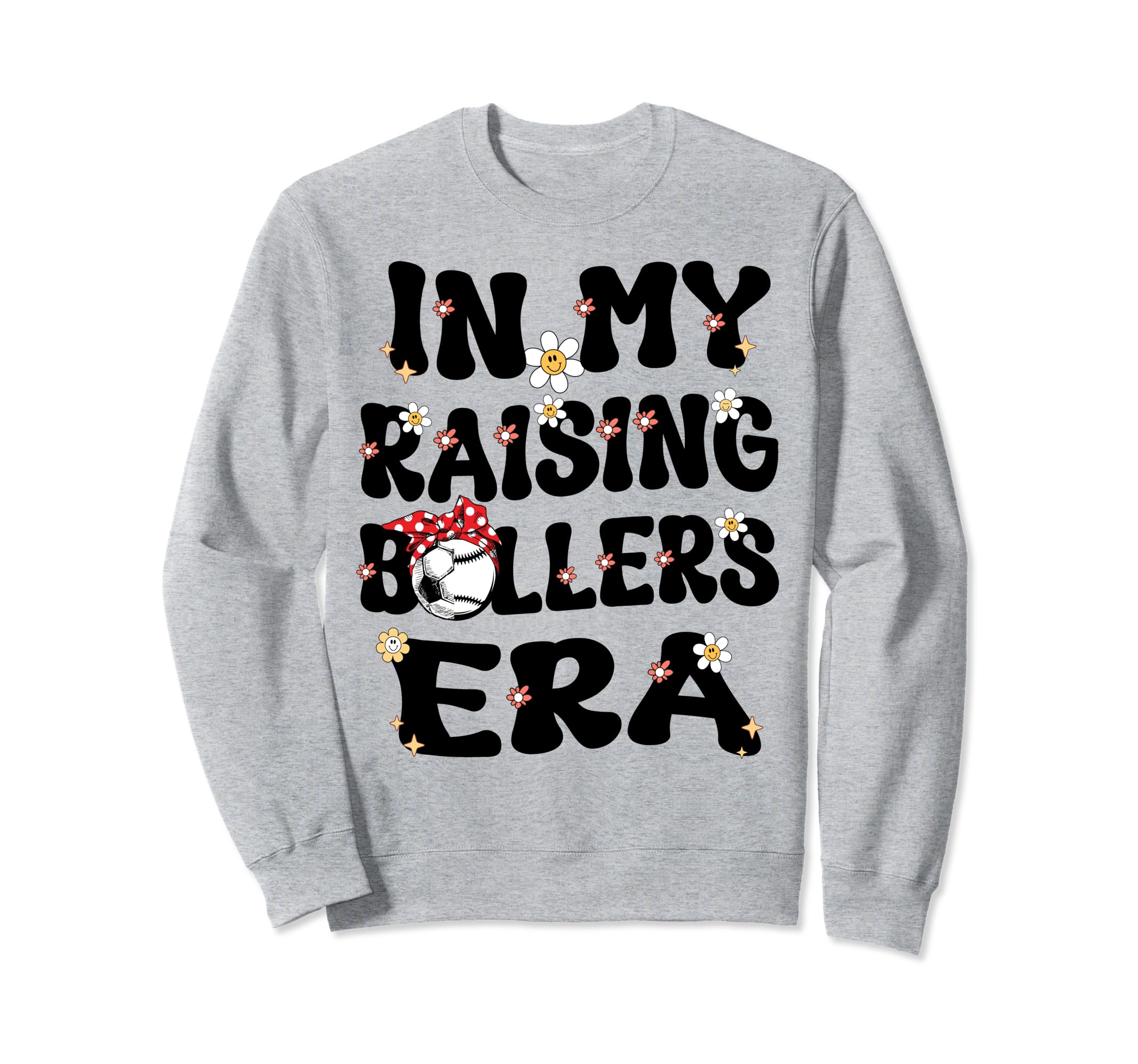 My Raising Ballers Era Baseball Sweatshirt - Minimalist Print Men Women - T-Shirt, Sweatshirt, Hoodie
