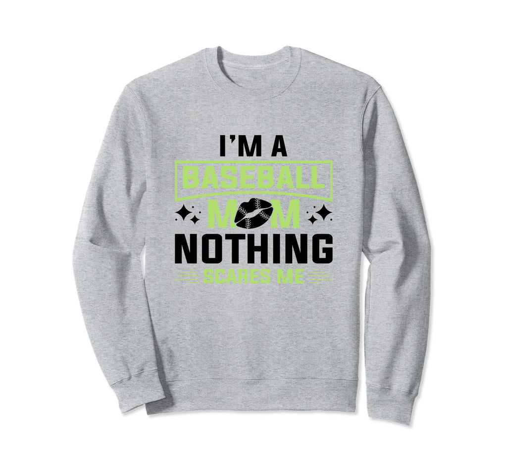 Baseball Mom Gifts Baseball Moms Sweatshirt - Minimalist Print for Adults - T-Shirt, Sweatshirt, Hoodie