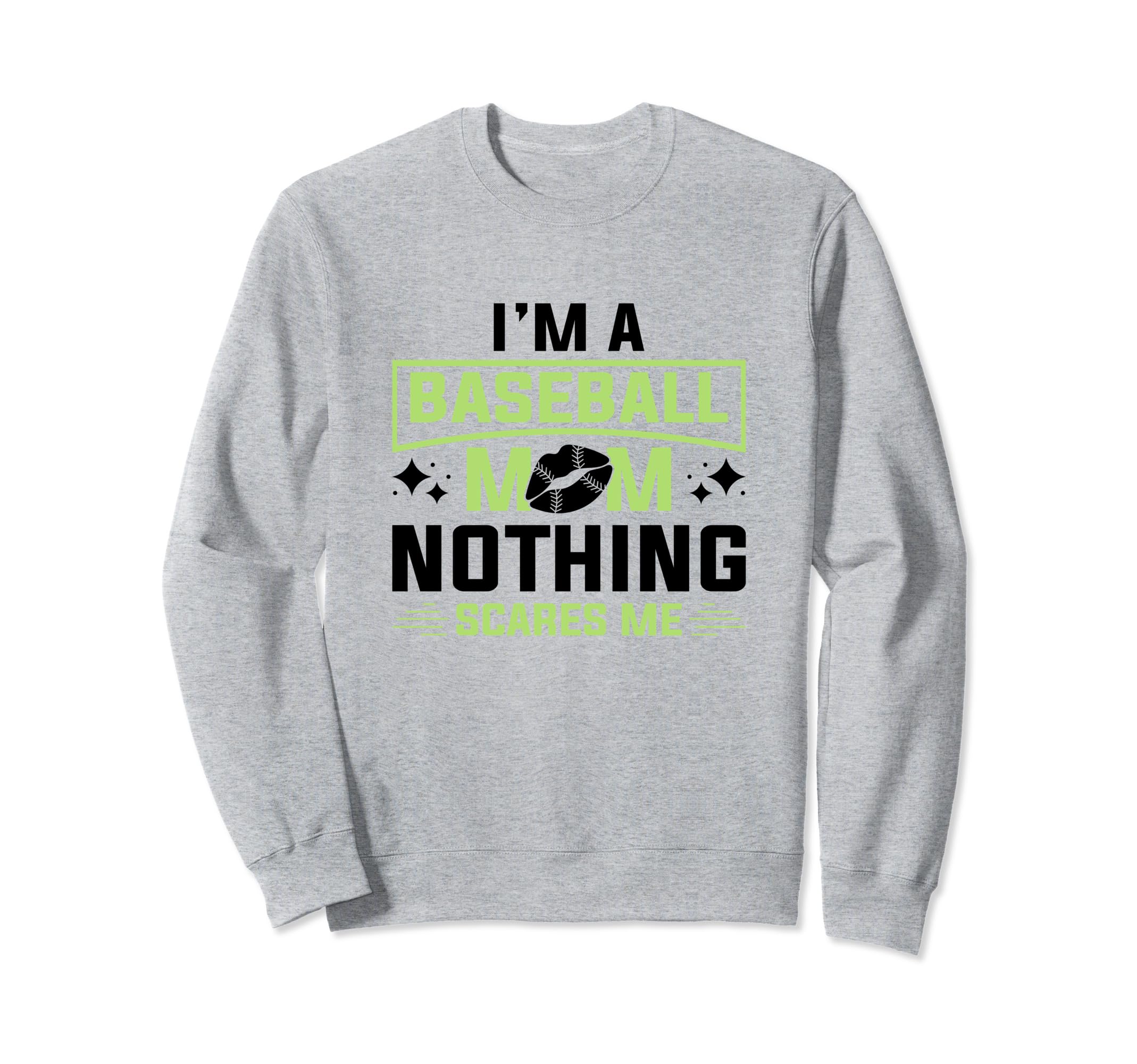 Baseball Mom Gifts Baseball Moms Sweatshirt - Minimalist Print for Adults - T-Shirt, Sweatshirt, Hoodie
