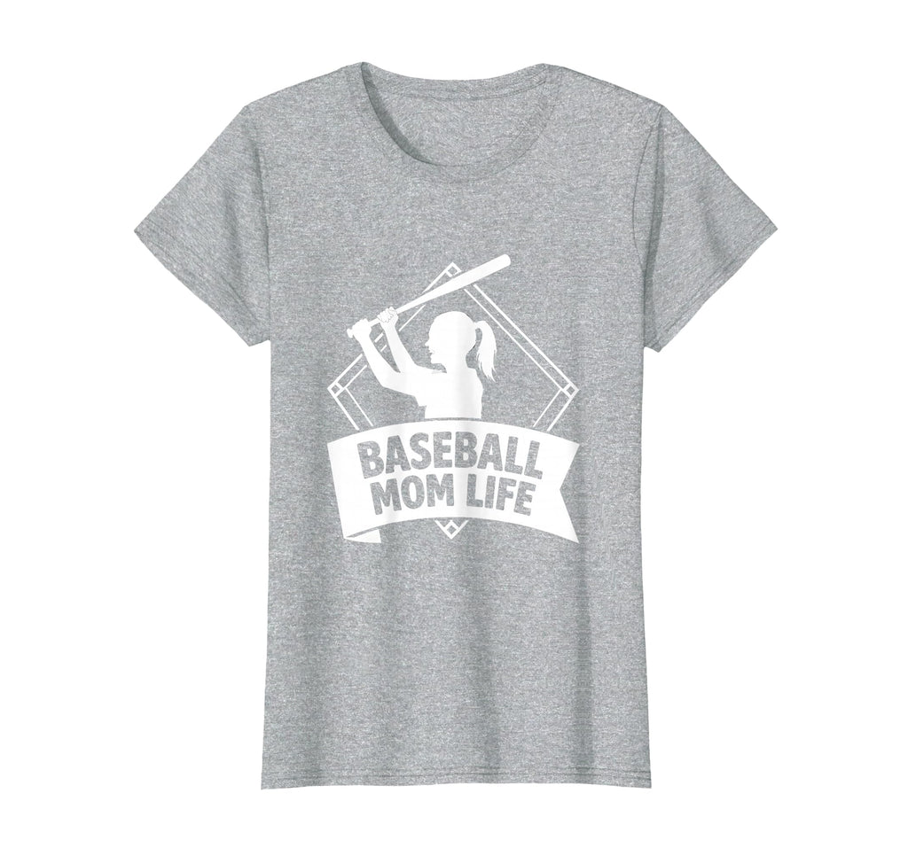 Baseball Mom Life Moms T-Shirt - Aesthetic Graphic Men Women - T-Shirt, Sweatshirt, Hoodie