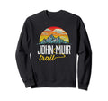 John Muir Trail Distressed Sweatshirt - Custom Art Print Unisex - T-Shirt, Sweatshirt, Hoodie