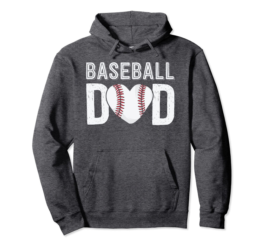 Baseball Dad Dad Fathers Day Gift Him Hoodie - Streetwear Style Men Women - T-Shirt, Sweatshirt, Hoodie