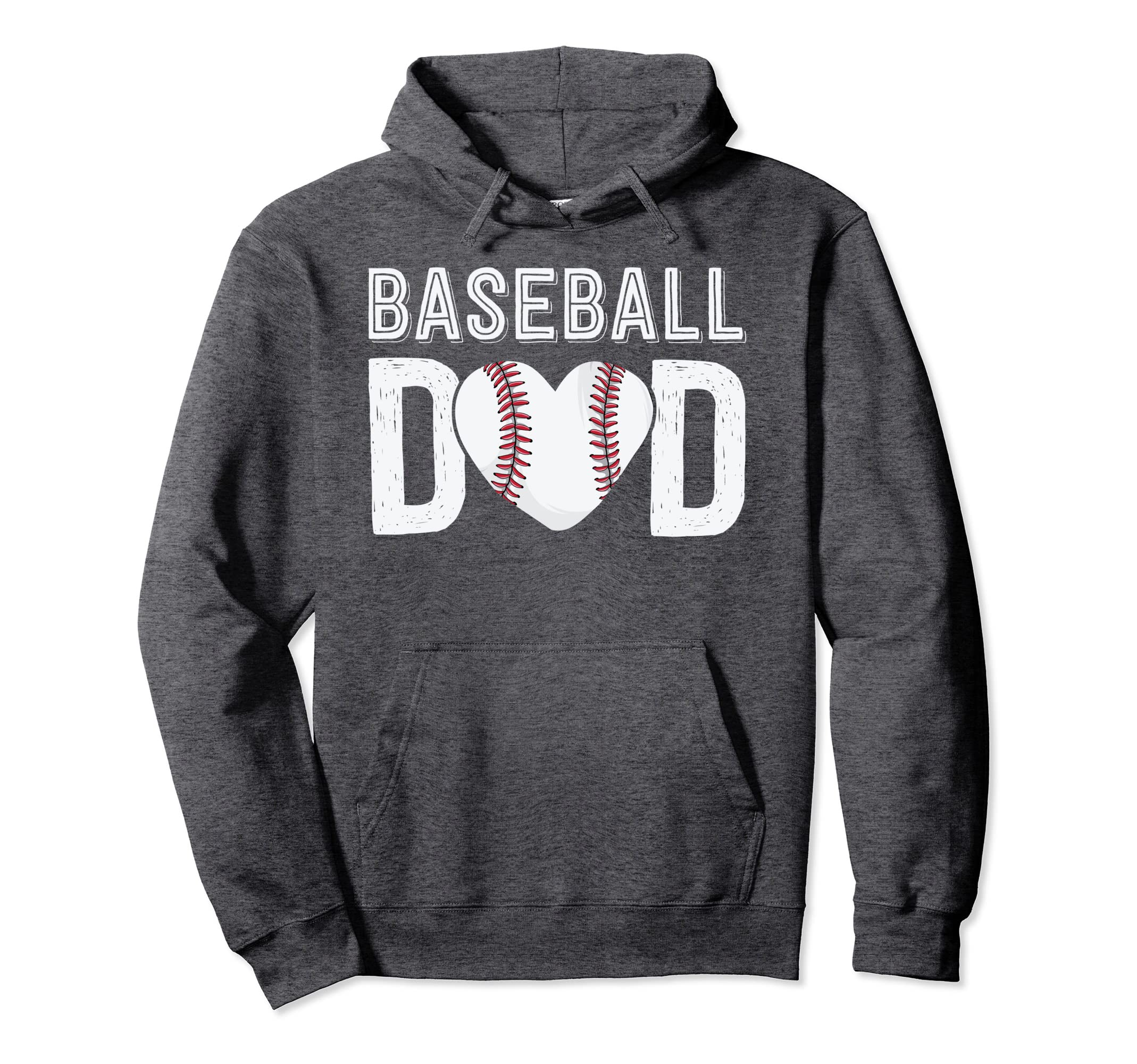Baseball Dad Dad Fathers Day Gift Him Hoodie - Streetwear Style Men Women - T-Shirt, Sweatshirt, Hoodie