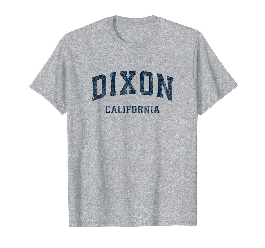 Dixon California Ca Varsity Sports T-Shirt - Custom Art Print Men Women - T-Shirt, Sweatshirt, Hoodie