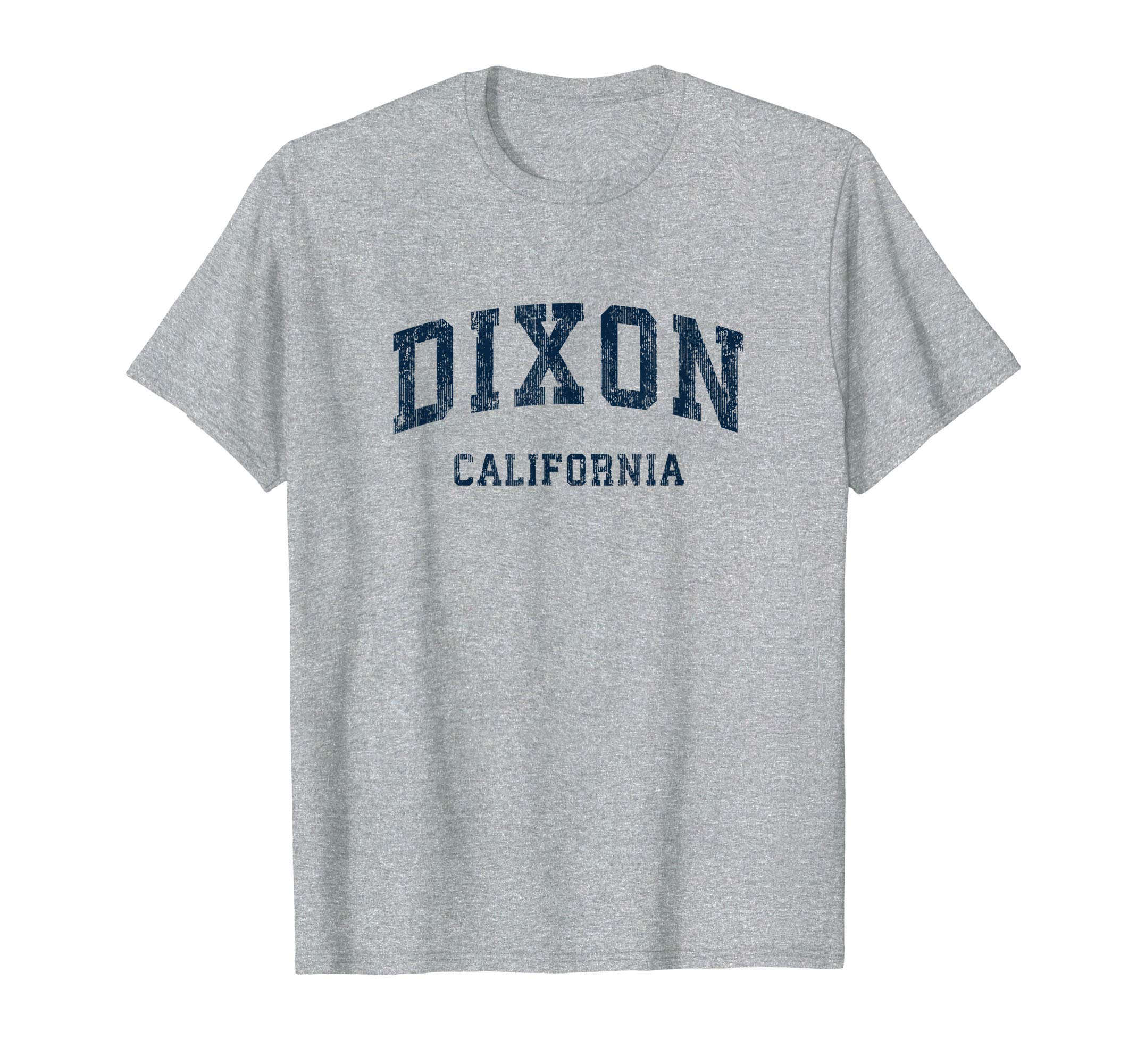 Dixon California Ca Varsity Sports T-Shirt - Custom Art Print Men Women - T-Shirt, Sweatshirt, Hoodie