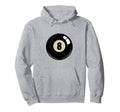 Coquette 8 Ball Girlcore Y2K Aesthetic Hoodie - Minimalist Print Unisex - T-Shirt, Sweatshirt, Hoodie