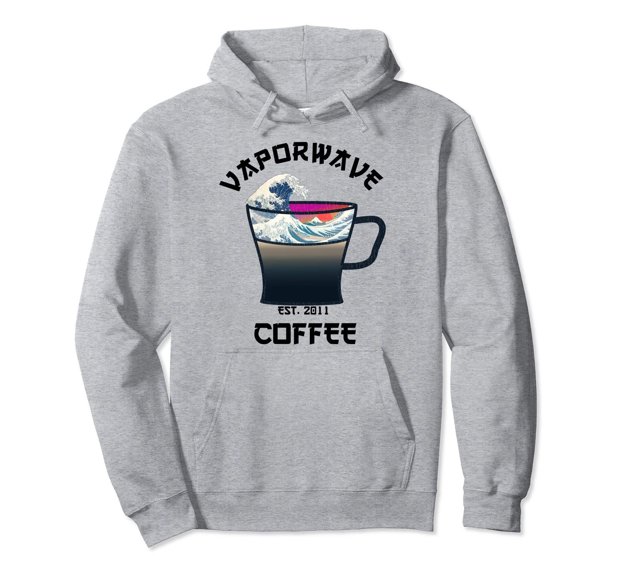 Vaporwave Void Aesthetic Coffee Great Hoodie - Fun Novelty Design Unisex - T-Shirt, Sweatshirt, Hoodie