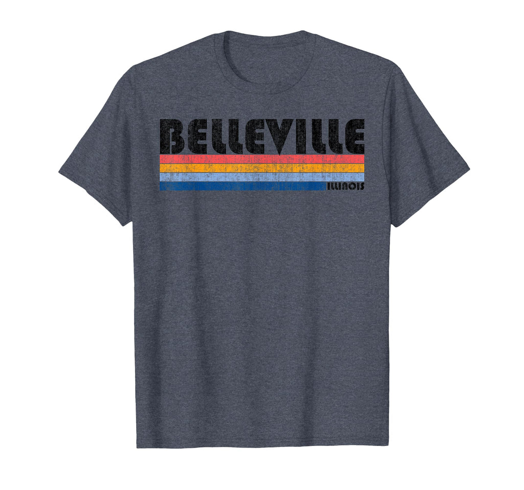 1980S Belleville Il T-Shirt - Casual Everyday Wear Men Women - T-Shirt, Sweatshirt, Hoodie