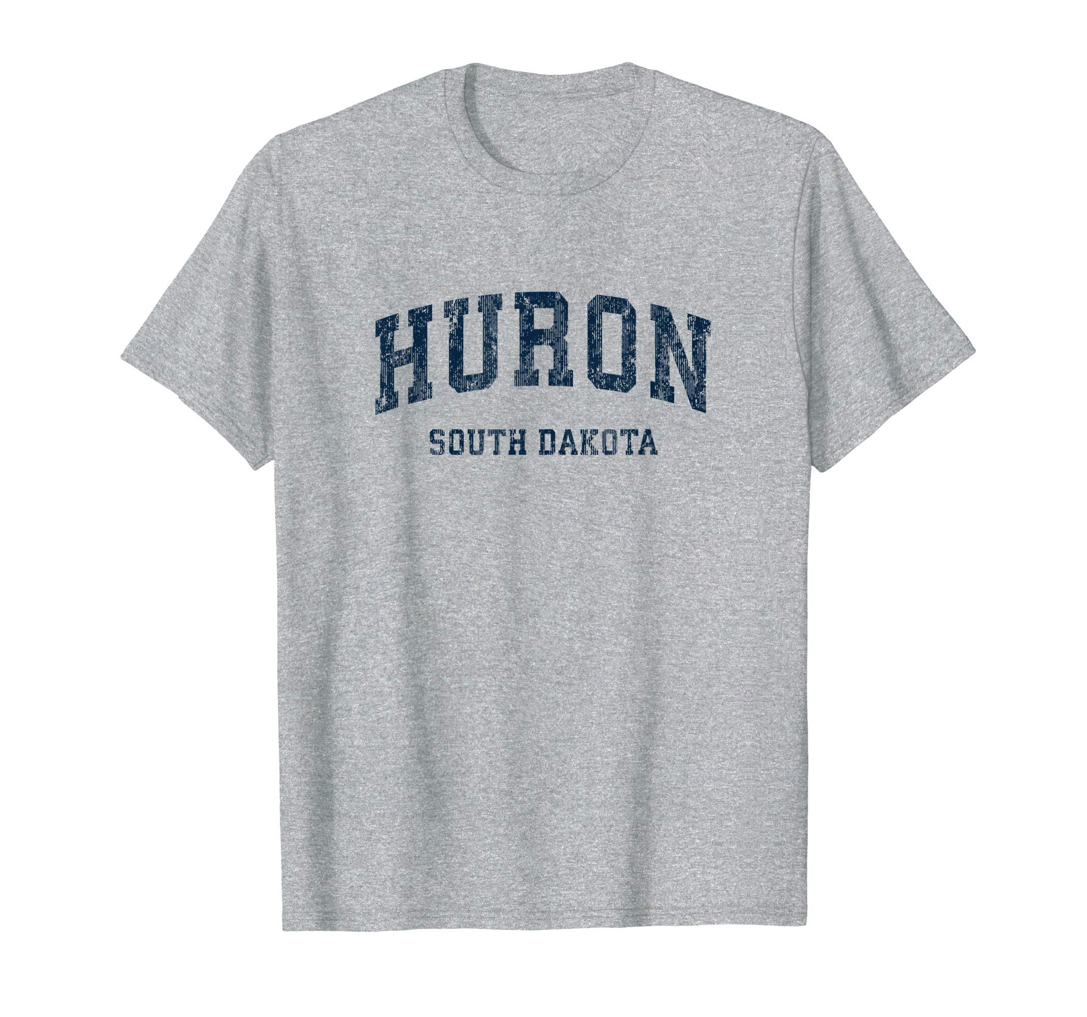 Huron South Dakota Sd Varsity Sports T-Shirt - Novelty Apparel for Adults - T-Shirt, Sweatshirt, Hoodie