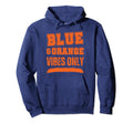 Blue And Orange Game Day Hoodie - Aesthetic Graphic Men Women - T-Shirt, Sweatshirt, Hoodie