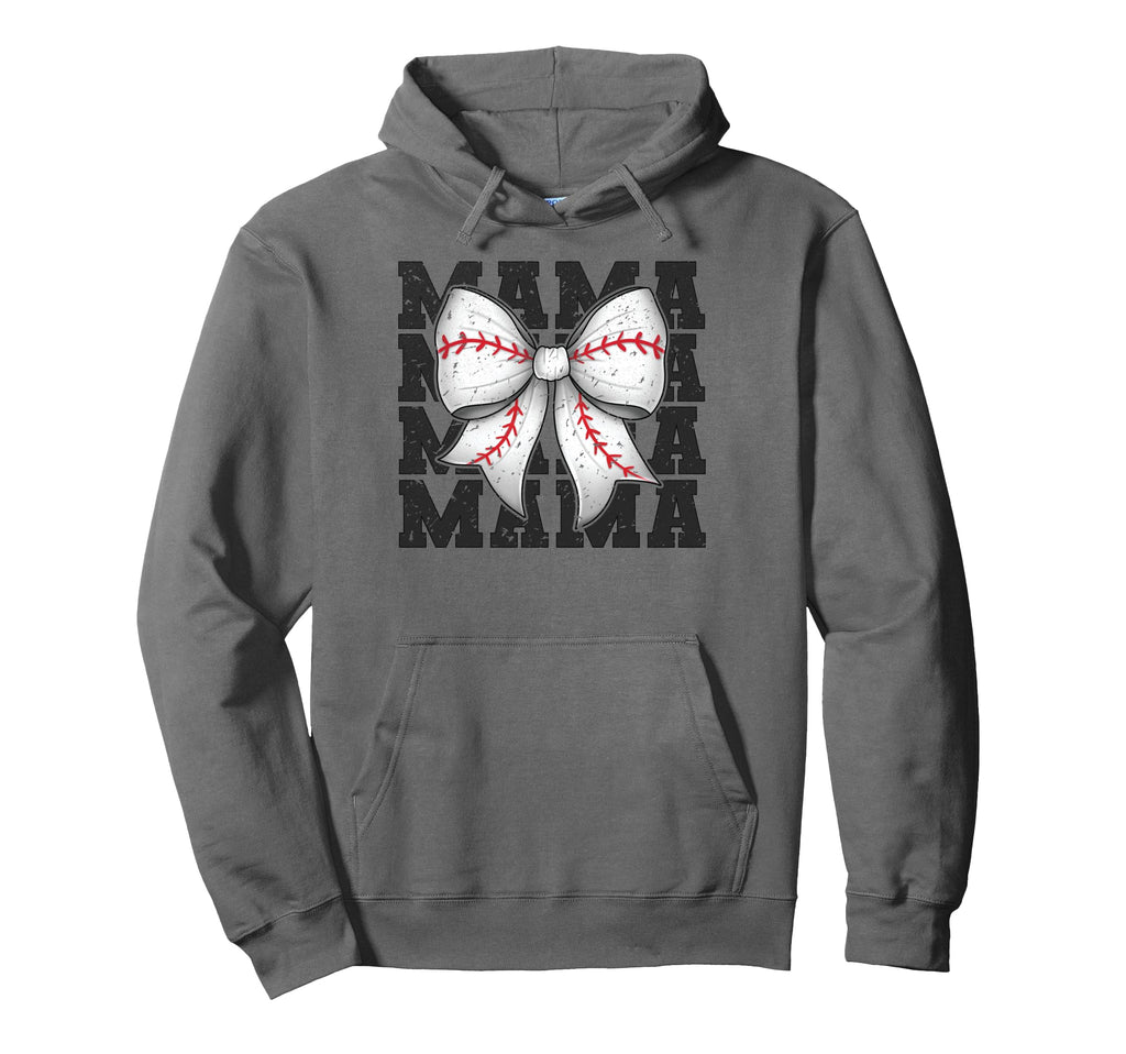 Baseball Mama Hoodie - Novelty Apparel for Adults - T-Shirt, Sweatshirt, Hoodie