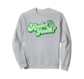 Kale Yeah Funny 70S Script Sweatshirt - Custom Art Print for Adults - T-Shirt, Sweatshirt, Hoodie